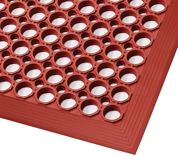 Zerbino In Gomma Drenante OVERCASA - Antiscivolo 90x150 Cm Per Ingresso Casa O Ufficio - Foto 4