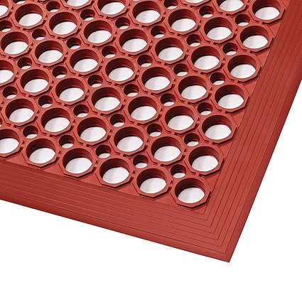 Tappeto Gomma Antiscivolo Sbrnbr Tappeti Esterno Gomma Con Rampe Zerbino Gomma Forato Drenante Tappeto Defaticante In Due Colori E Misure