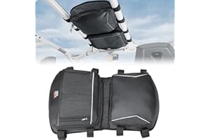 KEMIMOTO X3 Roof Storage Bag, Electric Device Tablet Holder Overhead Bag Compatible with 2017-2025 Can-Am Maverick X3 Max RS 