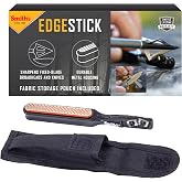 Smith&rsquo;s 50047 Edgesport Stick Knife &amp; Broadhead Sharpener &ndash; Portable Sharpener &ndash; Hunting &amp; Archery Tool Sharpener &ndash; Carrying Pouch &ndash; Carbide &amp; Diamond Stone &ndash; Pocket Knife Sharpener