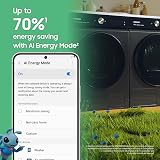 Samsung Series 6 AI Energy Washing Machine 9kg 1400rpm Black WW90DG6U85LBU1 view 8