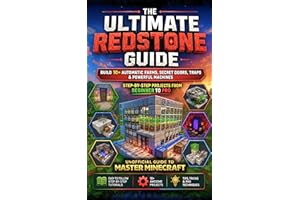 The Unofficial Minecraft Redstone Guide: Build 10+ Automatic Farms, Secret Doors, Traps & Powerful Machines — Step-by-Step Pr