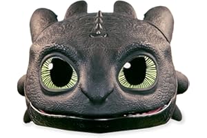 Dreamworks Dragons How to Train Your Dragon, Electronic Blast & Roar Toothless Mask, Kids Dress Up & Pretend Play Costumes fo