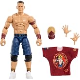 Mattel WWE JGV13 John Cena Elite Collectible 6-Inch Action Figure with Accessories, Series 120, 25 Points of Articulation and Interchangeable Hands, JGV13