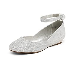 DREAM PAIRS Womens Low Wedge Ankle Strap Casual