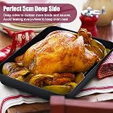 HaWare Non-Stick Stainless Steel Baking Sheet Pan Set of 2 31.5x24.8x5cm view 5