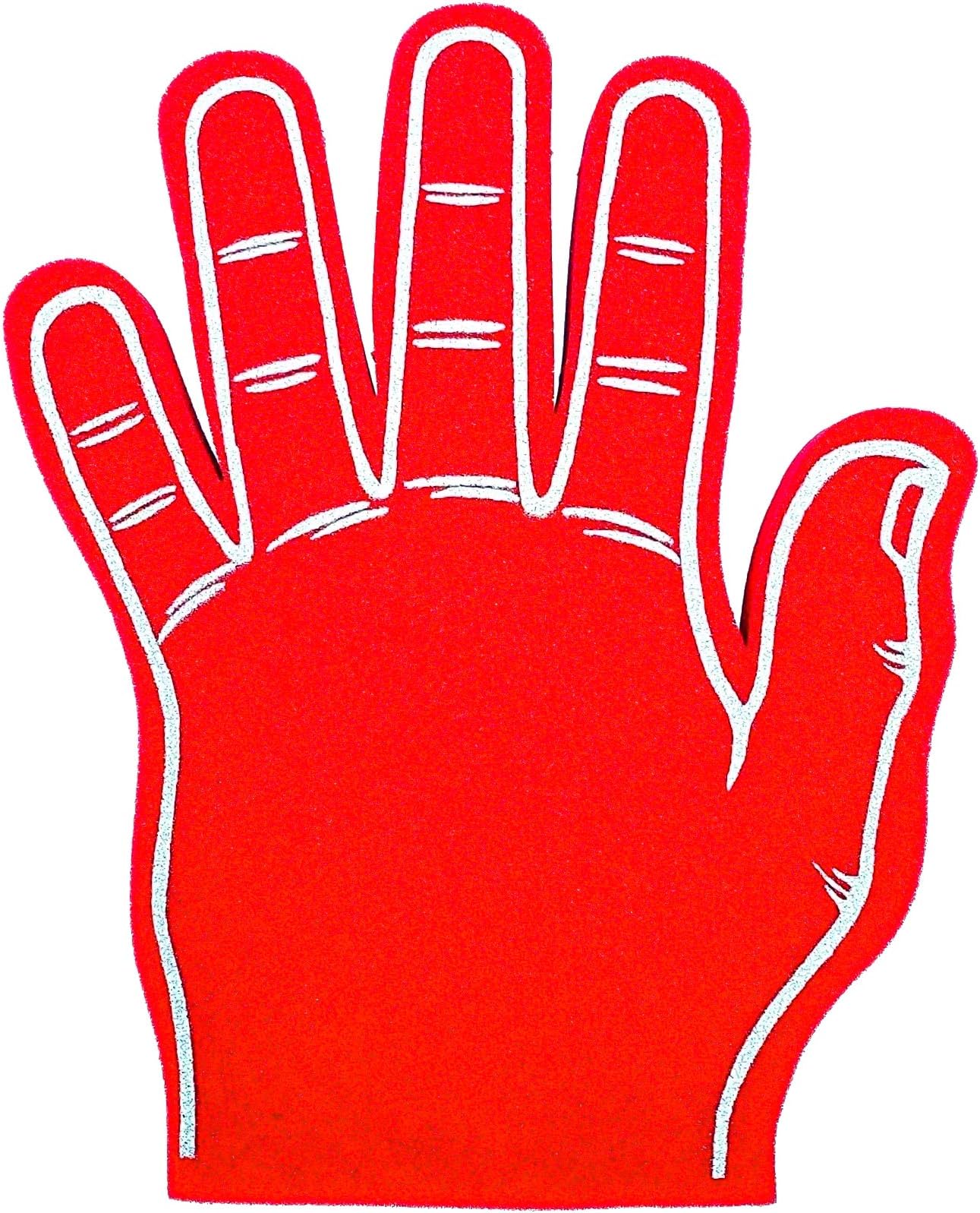 Giant Foam Hand, Red