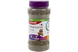 SmartyKat Catnip for Cats & Kittens, Shaker Canister - 2 Ounces