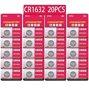 20 Stück CR1632 3V Lithium Knopfzelle Elektro CR 1632 Lithium