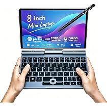 【ジャンク】KOOFORWAY 8インチ ミニノートPC Win11 Pro KOOFORWAY Mini Laptop 2 Em 1 De 8 Polegadas, Tela Sensível Ao