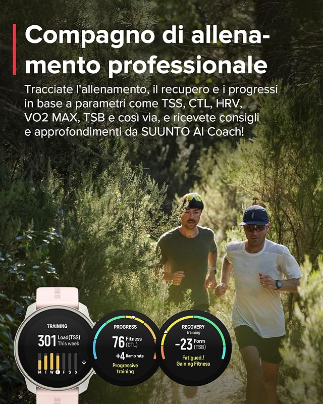 Race S Orologio Sportivo Donne Uomo, GPS Running Activity Tracker, Bi-Band GNSS, Offline Map, AMOLED Touch Schermo, Smartwatch Cardiofrequenzimetro Altimetro, 95+ Sports, Autonomia 13 Giorni