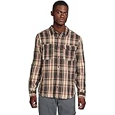 Prana Men's Westbrook Flannel Shirt, Deep Vino