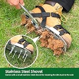 Ohuhu Lawn Aerator Shoes with 5.5cm Spikes and 900D Straps view 6