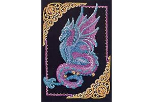 Janlynn Mythical Dragon Counted Cross Stitch Kit