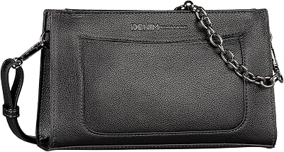 Lennon - Borsa a tracolla da donna, piccola, Nero, s
