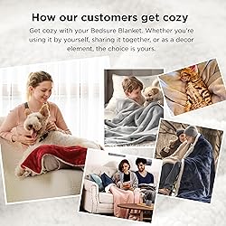 Bedsure Sherpa Fleece Blankets Queen Size for Bed