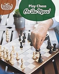 WE Games Best Value Tournament Chess Set w/ a Green