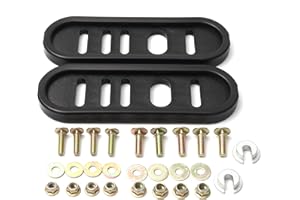 490-241-0010 Universal Snow Thrower Slide Shoes - Fits Most 2-Stage and 3-Stage Snow Throwers - Made with Durable Polyurethan