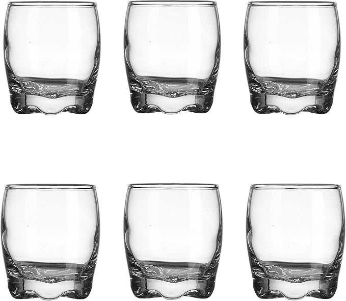 Home Essentials Basic Set of 6 2.75 oz Shot Glass Shot