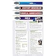 Permacharts EMT and Nursing 4 Chart Bundle - Emergency Medical Guides - Medicine Quick Reference Guides