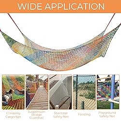 Climbing Cargo Net for Kids - 9.8FT x 9.8FT Double