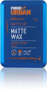 Fudge Urban Matte Wax Firm Hold All Day Styling Non-Sticky Invisible Texture