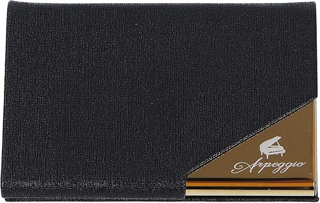 Amazon Arpeggio アルペジオ 名刺入れ メンズ ビジネス 名刺入れ 高級 化粧箱 軽量 ブラック Arpeggio アルペジオ 名刺入れ