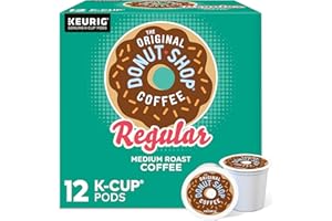 The Original Donut Shop Regular Keurig Single-Serve K-Cup Pods, Medium Roast Coffee, 12 Count