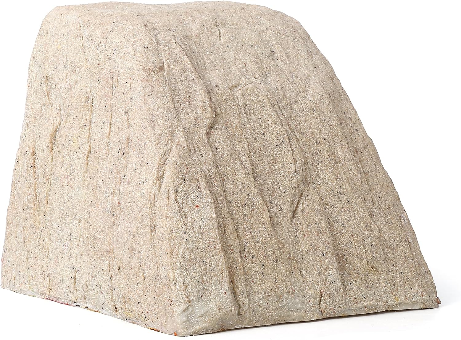 Hardscaping Materials - Amyove 10 Inch Landscape Stone, Outdoor Faux Rock Cover, Artificial Landscape Enclosure, Fake Decorative Protection Lid, Natural Sandstone Appearance, Waterproof, Lightweight, Wind Resistant, Beige