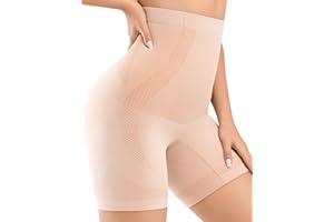 Esa Liang Women Shapewear Tummy Control High Waisted Body Shaper Shorts Girdles Thigh Slimmer