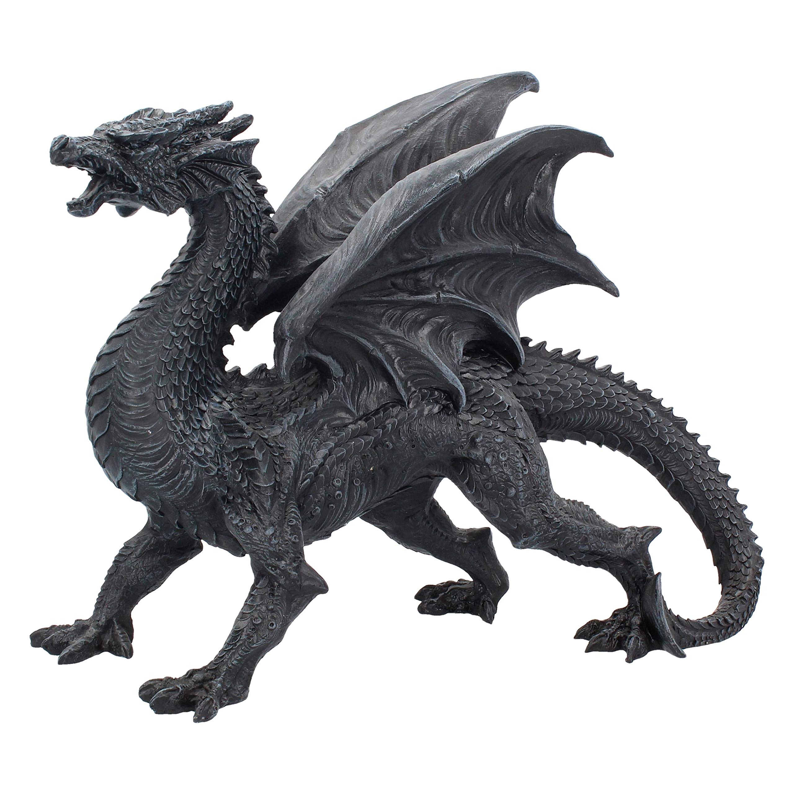 Nemesis Now D1242D5 Dragon Watcher Figurine 28.5cm Black