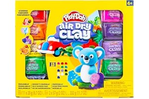 Play-Doh Air-Dry Clay Scented Variety Pack, Air Dry Clay for Kids, Modeling Clay for Kids, Arts & Crafts Gift, Craft Supplies