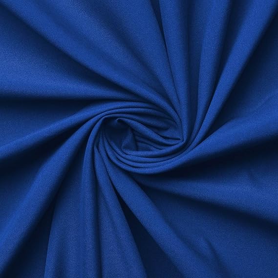 Royal Blue Peach Skin Microfiber Microfibre Fabric (Per Metre) Amazon.co.uk Kitchen & Home