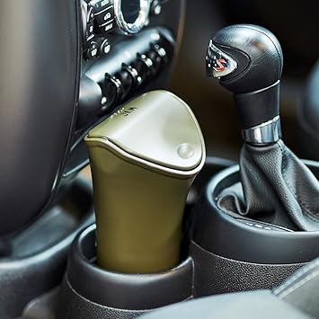 Amazon Jkm 車用 ゴミ箱 ダストボックス ボトル型 ふた付き Abs樹脂