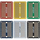 EPLZON Solderable Breadboard Mini PCB Board Gold-Plated Solder Breadboard for DIY Electronics Projects Apply to Arduino Solde