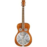Epiphone Dobro Hound Dog Deluxe Round Neck Resonator, Vintage Brown