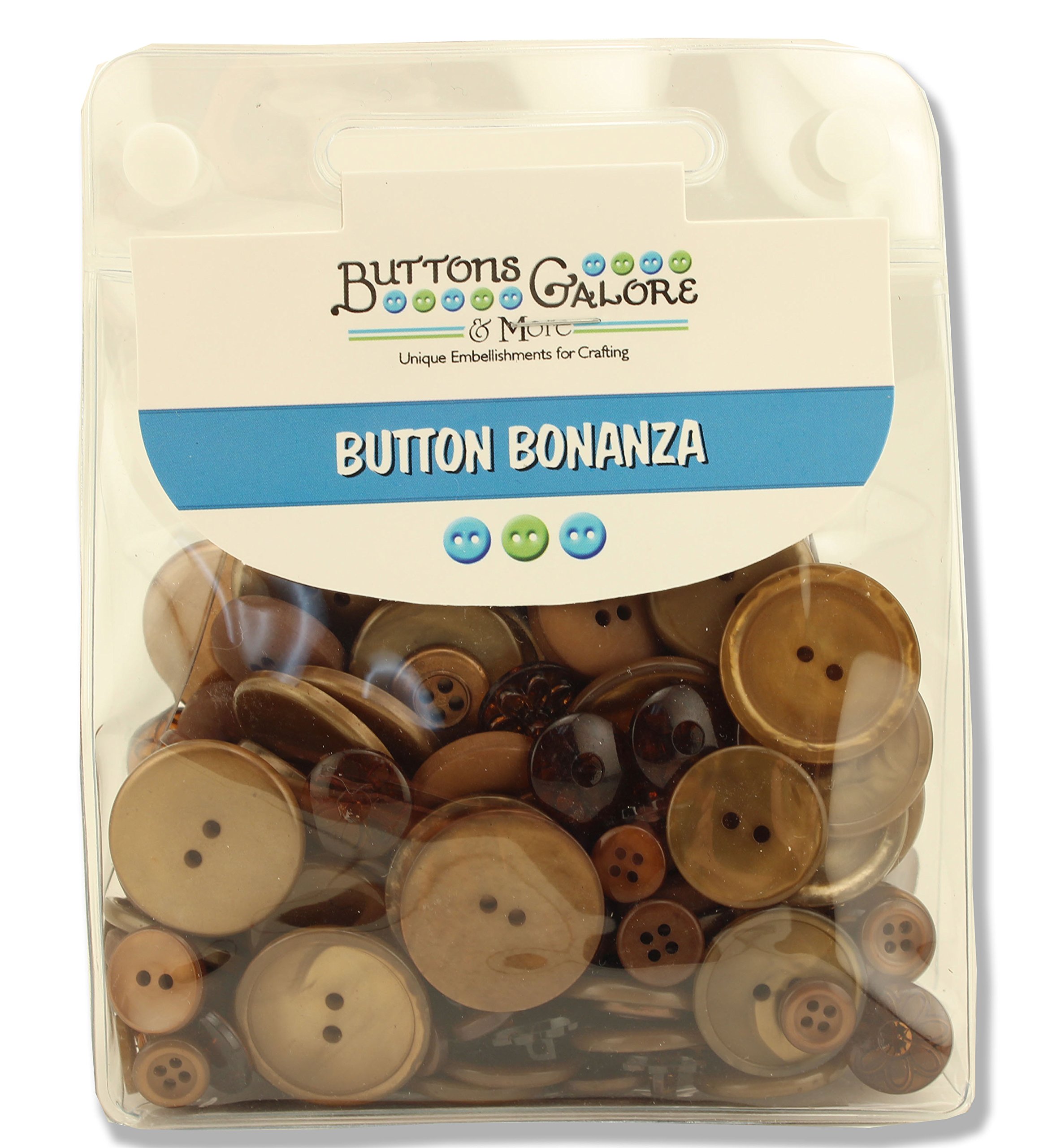 Buttons Galore Bittersweet, Multi-Colour, 0.6