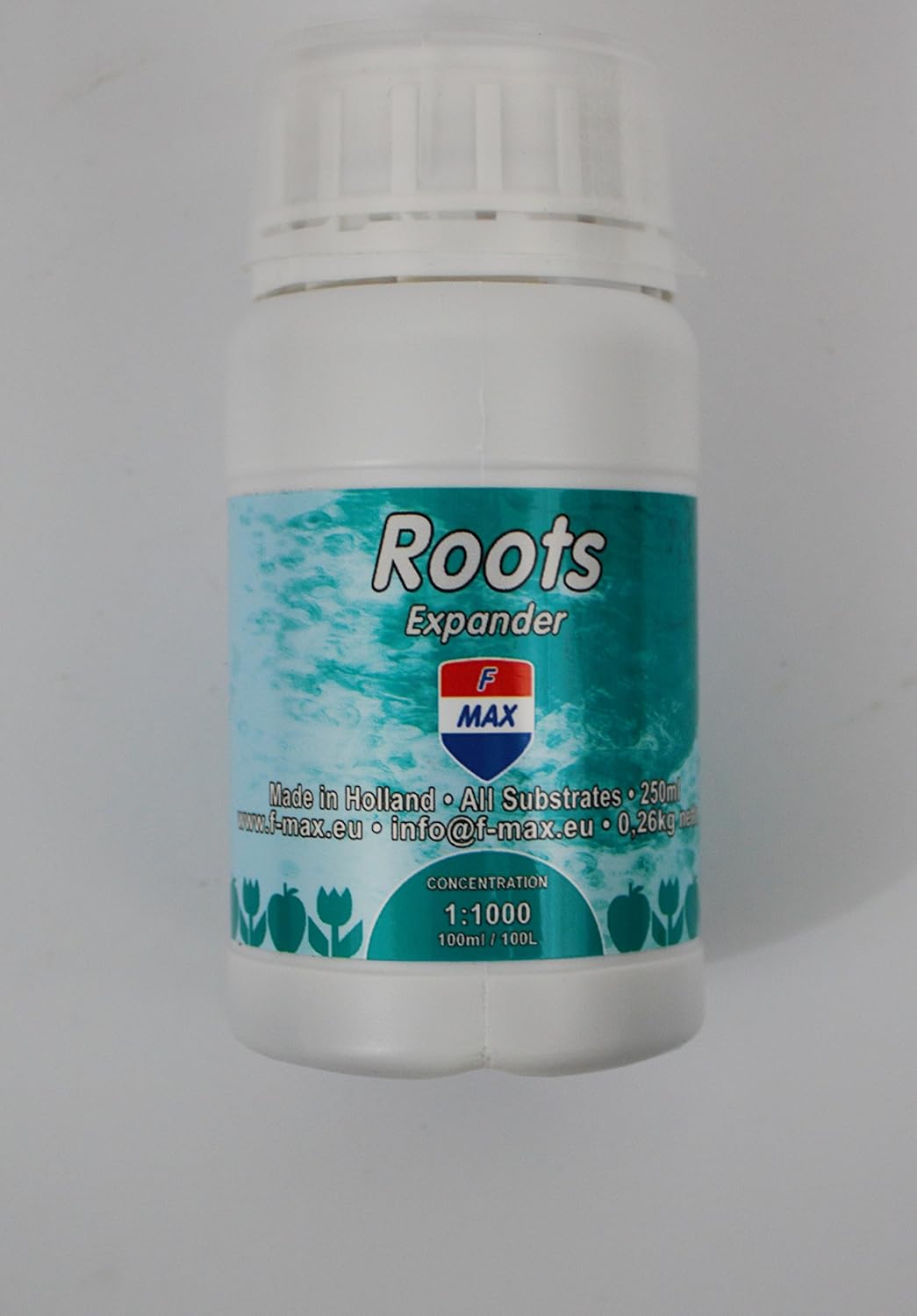 F-Max Roots Expander 250 ml Flasche Wurzelstimulator für alle Systeme-Düngemittel/Dünger-Rootbooster-Fertilizer