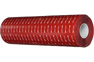 TapeCase 0.25 in Width X 5 Yd Length, Converted from 3M VHB Tape 4910 (1 Roll)