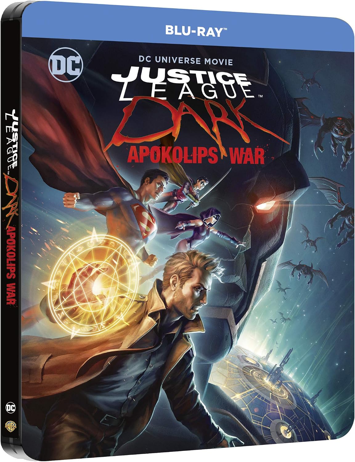 Justice League Dark Apokolips War Steelbook Blu Ray 2020 Region Free Amazon Co Uk Dvd Blu Ray