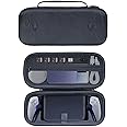 ZOMTOON Case Compatible with ,Carrying Bag for PS Handheld Game Consoles,Built-in Screen Protector Portable Case for Travel and Storage(Black)