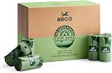 Beco Dog Poo Bags 540 Count Unscented Extra Thick Leakproof 33x22cm