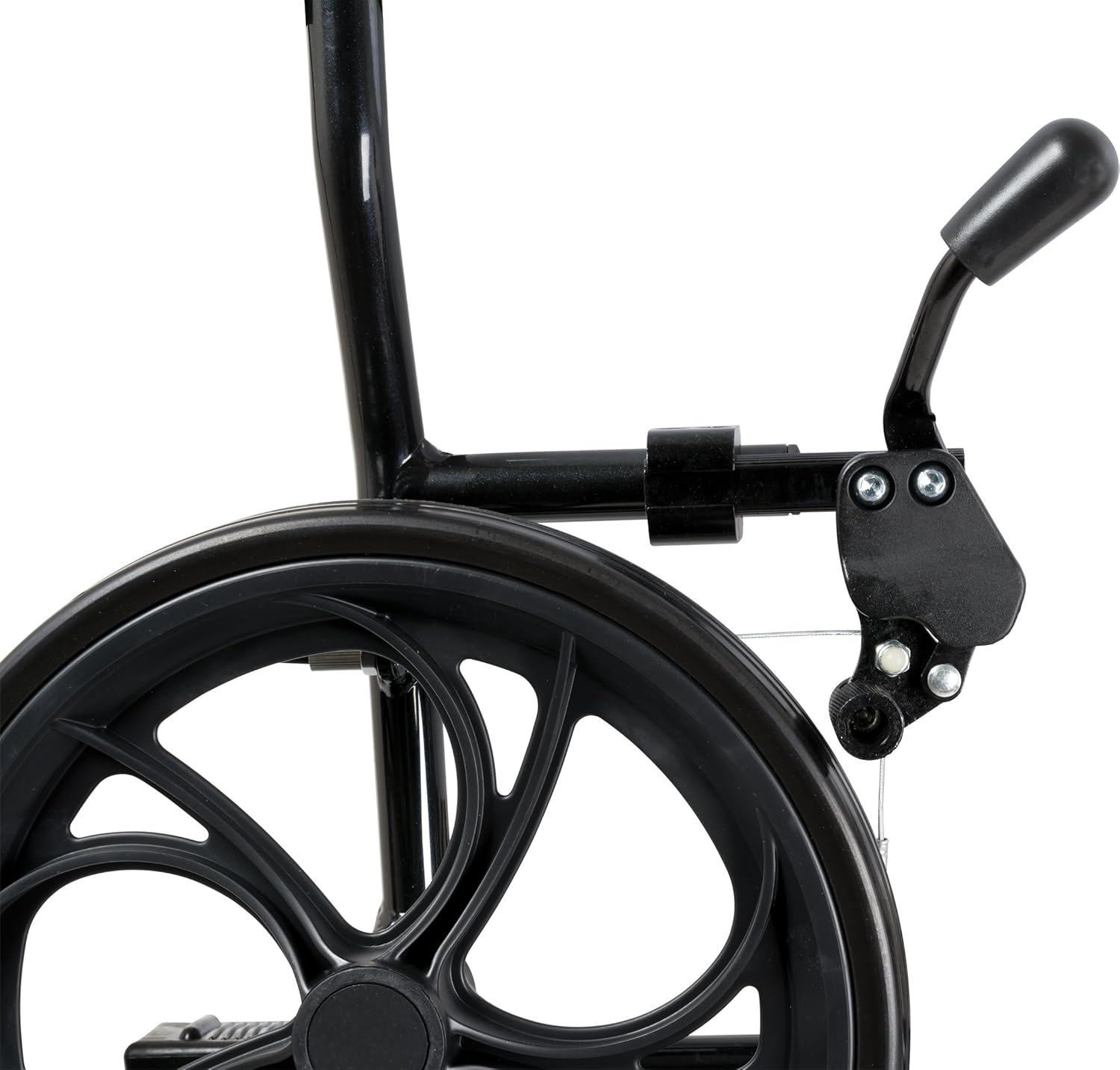 ProBasics Aluminum Transport Wheelchair With 19 Inch Seat - Foldable Wheel Chair For Transporting And Storage – 12-inch Rear Wheels For Smoother Ride, 300 LB Weight Capacity: Industrial & Scientific