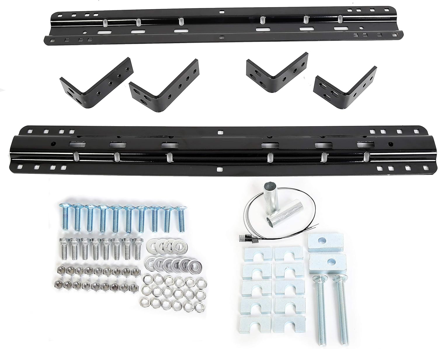 JMTAAT Fifth 5th Wheel Trailer Hitch Mount Rails and