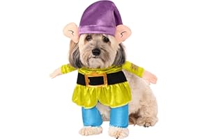 Rubies Disney Snow White and the Seven Dwarves: Dopey Pet Costume for For Dogs or Cats, Small