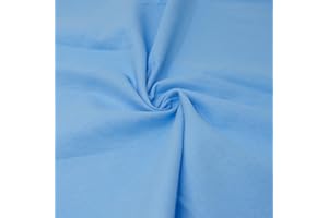 RTC Fabric 100% Cotton Solid Flannel, Blue Cut by The Yard