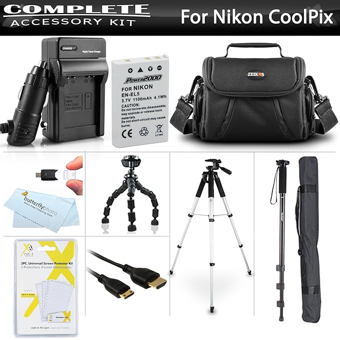 Buy Essential Accessory Kit For Nikon COOLPIX P530 P520 P510 P500 P100