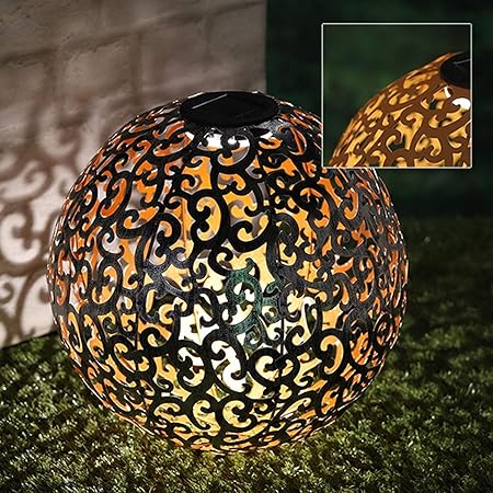 XXL LED Solar Dekokugel Gartendeko Gartenstecker Wegbeleuchtung
