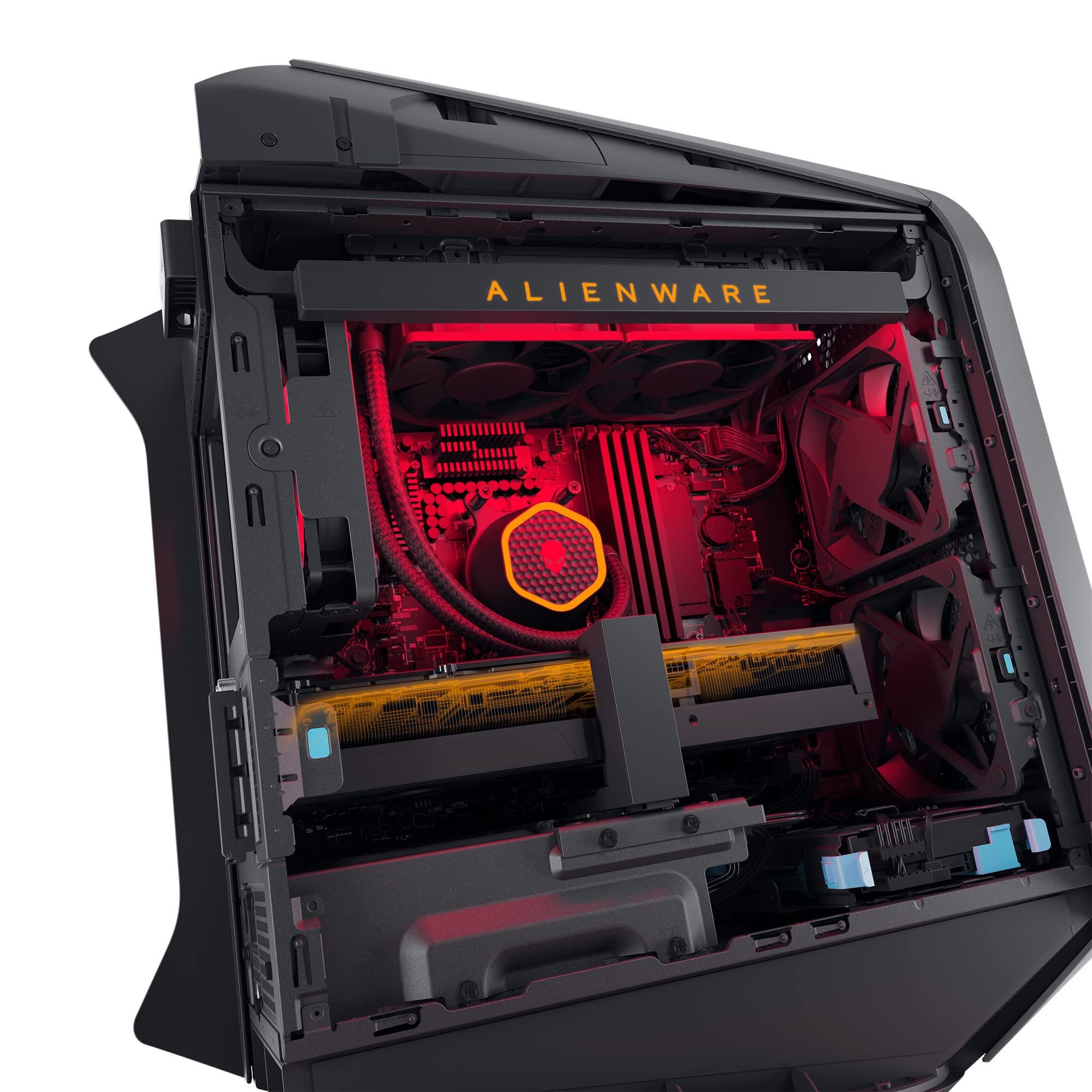 Alienware Aurora R15 Gaming Desktop - AMD Ryzen 9 7900X, 32GB DDR5 RAM, 1TB SSD+2TB HDD, NVIDIA GeForce RTX 4080 16GB GDDR6X, Windows 11 Home, Premium Support & Dell Migrate - Black