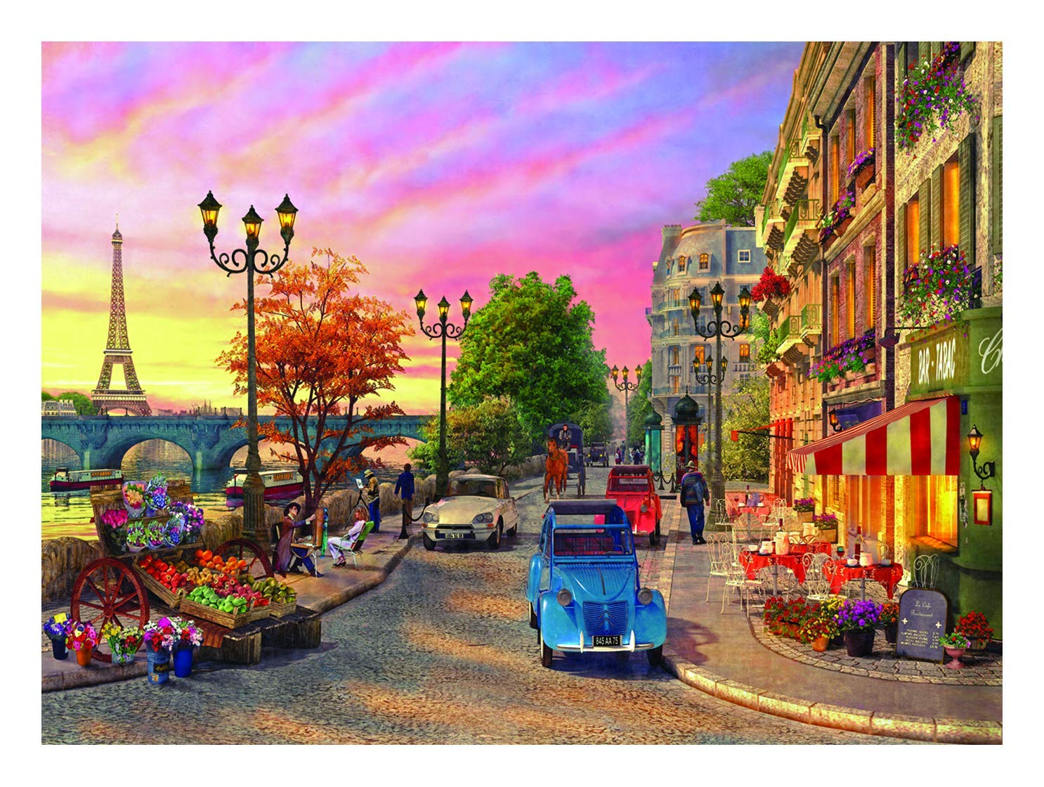 Anatolian Jigsaws 1000 pieces for adults - 1000 piece jigsaw puzzles for adults SEIN SUNSET is ideal as a gift for the whole family and the jigsaw puzzle is made of Esca Board